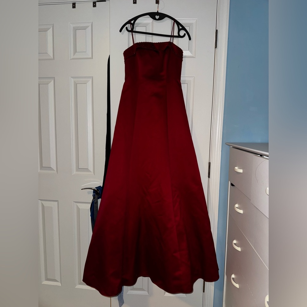 Red dress